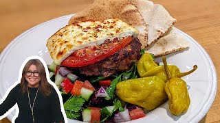 How to Make Bifteki Greek Burger Patties  Rachael Ray [upl. by Adnawaj862]