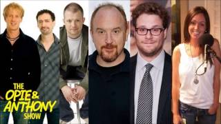 Opie amp Anthony  Louis CK Seth Rogen amp Intern Jamie [upl. by Acirtal]