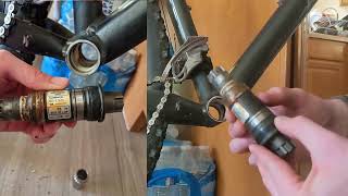 Octalink Bottom Bracket Removal BBES25 [upl. by Proud879]