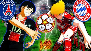 PSG vs Bayern Munich in Captain Tsubasa  Rise of New Champions [upl. by Williamson]