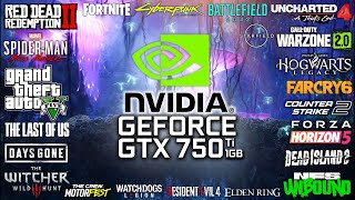 GTX 750 Ti 1GB in 2023  Test in 25 Games [upl. by Soloma]