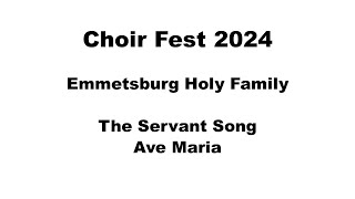 Choir Fest Emmetsburg Holy Family [upl. by Ateloj894]