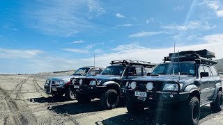 ඔක්ලන්ඩ් කිට්ටුව beach camping කරන්න  Karioitahi Beach  slionz  New Zealand  4wd camping [upl. by Rasure375]