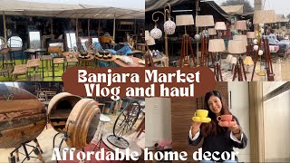 Banjara market Gurgaon 2024  Banjara market haul  Affordable home decor banjaramarket [upl. by Ainirtak]