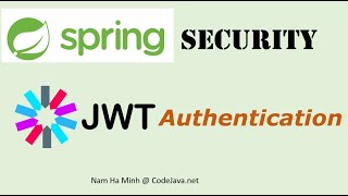 Spring Security JWT Authentication Tutorial [upl. by Adehsor]