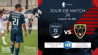 Live National 3  Thonon Evian GG  Chambery Savoie Foot [upl. by Dianthe]