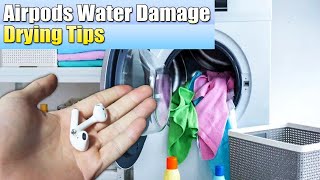 AirPods Water Damage  How to Remove Water from Airpods [upl. by Galan538]