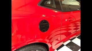 How to install Chevrolet Camaro Fuel Door [upl. by Enilarac426]