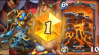 THIS ROGUE IS ON FIRE 🔥 The MOST FUN ROGUE Deck in Hearthstone 🤖 [upl. by Llydnek]