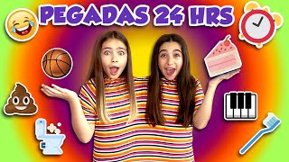 24 HORAS PEGADAS SOMOS GEMELAS [upl. by Terry535]