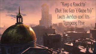 Fallout 4 Diamond City Radio  Keep a Knockin But You Cant Come In  Louis Jordan [upl. by Avle]