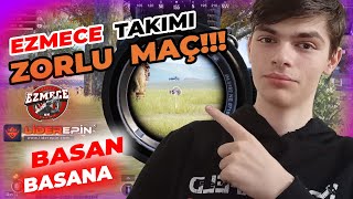 PUBG MOBİLE Ezmece Takımı Zorlu Maç forzaezmece 2024 [upl. by Buehler]