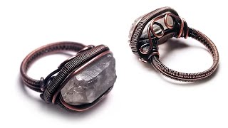 How to oxidize copper wire jewelry  How to patina copper jewelry  Liver of sulfur on copper DIY [upl. by Bili]