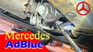 MERCEDES ADBLUE PROBLEM AND RESET ADBLUE METERING SYSTEM [upl. by Gillett]