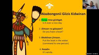 GiizisooMzinigan Anishinaabemowin  June 11 2024 [upl. by Alik]