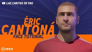 Eric Cantoná face FIFA 21  pro clubs  clubes pro [upl. by Airret]