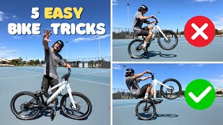 Learn 5 Beginner Mountain Bike Tricks [upl. by Henley447]