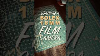 Loading a Bolex 16mm film camera 16mm bolex camera cinecamera film filmmaking asmr [upl. by Eigger989]