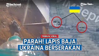 Serangan Rusia ke Pos Komando Ukraina Lapis Baja Berserakan Bak Pagar Pertahanan [upl. by Aynik533]