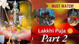 lakkhi puja🌼 Part 2 minivlog dailyvlog dailyvlogs shortsvideo shortvideo puja viralvideo [upl. by Ornas]