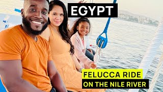 Unbelievable Experience Joining a Felucca Ride on the Nile River [upl. by Nitsirhc]