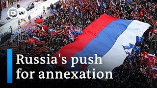 What impact will Russias sham referendum have  DW News [upl. by Fillbert723]