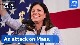 New Hampshires Kelly Ayotte is running an antiMassachusetts campaign for governor Will it work [upl. by Vladi249]