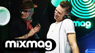 JACKMASTER and JUSTIN ROBERTSON DJ sets in Bugged Out Lab LDN Special [upl. by Enitnatsnoc]