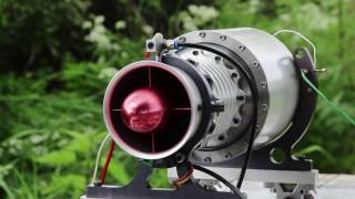 Worlds FIRST axial flow model jet engine [upl. by Aynuat646]