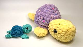 Amigurumi turtle Crochet Presentation of results Pattern info in description [upl. by Arob]