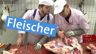 Ausbildung zum Fleischer  Schwein gehabt [upl. by Esilahs]