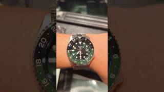 Seiko 5 Sports GMT green quotseikolex spritequot 😁 SSK035 seiko watch [upl. by Raynor770]