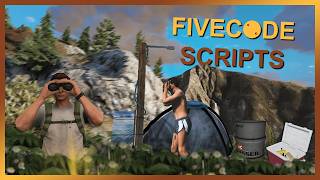 FiveM Script  Advanced Camping System ESXQB  FIVECODE SCRIPTS [upl. by Weide]