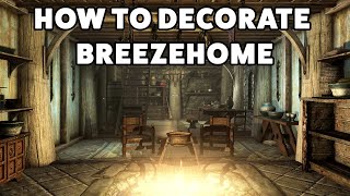 Skyrim how to decorate Breezehome [upl. by Aicile]