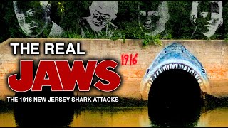 The BRUTAL True Story Behind quotJAWSquot  1916 New Jersey Shark Attacks  Visiting Locations [upl. by Oulman]