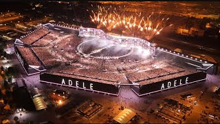 Adele in Munich 2024 Rolling in the deep live with fireworks 4K [upl. by Garv]