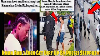 OMG KMAN amp 3 Frenz Get Dirt up 🔫 IN Driveby By Prezzi 7 Steppaz Middle Day😱MUST WATCH kman [upl. by Krell]