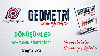 NOKTANIN SİMETRİĞİ I  Dönüşümler  Mikro Orijinal Geometri Soru Bankası [upl. by Ericksen458]