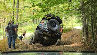 Ford Bronco tackles the mountains of Vermont [upl. by Ihcego]