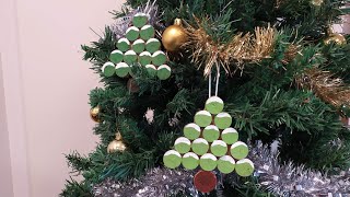 Décoration de Noël en forme de sapin avec des bouchons de liège [upl. by Nedi626]