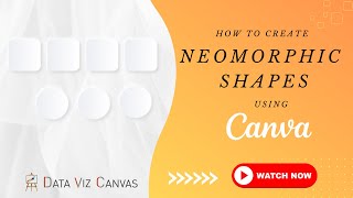 Neomorphic design in Canva [upl. by Tuorah]