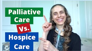 Palliative Care Versus Hospice Care Similarities amp Differences Life with a Vent [upl. by Nitsruk]