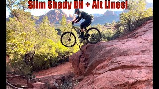 quotSlim Shadyquot  Alt Lines Sedona AZ MTB [upl. by Ecnerual]