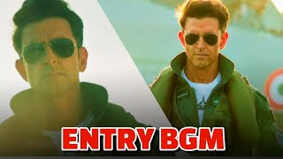 Fighter Movie BGMs  Hrithik Roshan Entry BGM [upl. by Cannell]