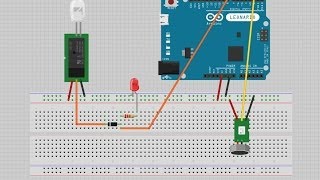 5 Jak zrobic dzwiekowy wylacznik swiatla na Arduino [upl. by Ccasi]