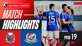 Marinos win away  Consadole Sapporo 01 Yokohama F･Marinos  2024 J1 LEAGUE HIGHLIGHTS  MW 19 [upl. by Eleirbag]