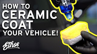 How to Ceramic Coat Your Car Yourself  Step by Step Guide for Beginners [upl. by Harty]