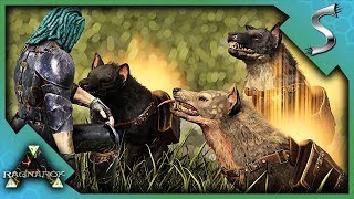 STARTING THE NEW HUNTING PACK HYAENODON TAMING AND BREEDING  Medieval Ark Survival PvP E6 [upl. by Rothberg]