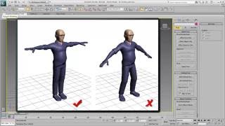 Basic Concepts in 3ds Max  Part 1  Character Rigging [upl. by Bugbee674]