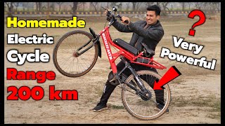 पुरानी Cycle को बनाया Motor Cycle इतनी Powerful होगी उम्मीद नही थी [upl. by Darin]